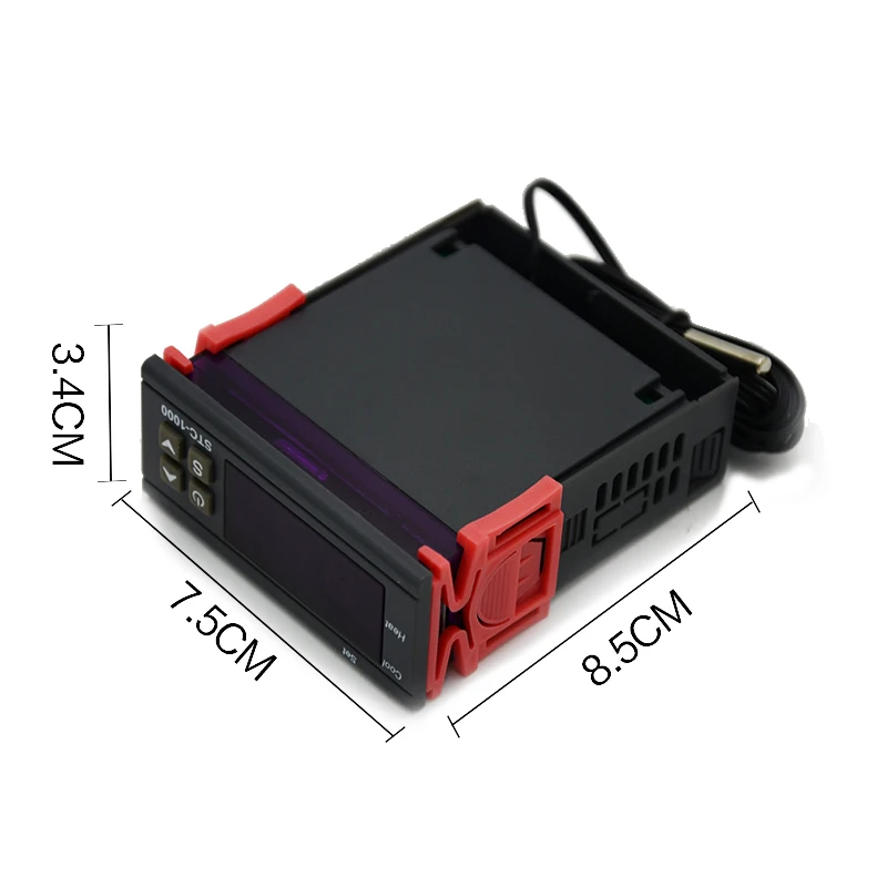 Stc-1000 Aquarium Incubation Seafood Machine Electronic Digital Microcomputer Temperature Controller Switch
Stc-1000 Aquarium Incubation Seafood Machine Electronic Digital Microcomputer Temperature Controller Switch