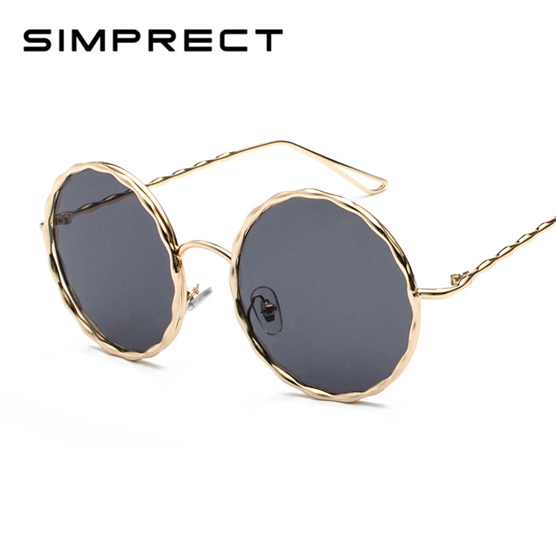 SIMPRECT 2019 Sunglasses Women Retro Round Gradient Metal Sun Glasses Fashion Brand Designer Vintage Lunette De Soleil Femme
SIMPRECT 2019 Sunglasses Women Retro Round Gradient Metal Sun Glasses Fashion Brand Designer Vintage Lunette De Soleil Femme