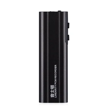 Yescool A2 8GB Digital voice Recorder invisible Metal mini Rechargeable Audio REC Business Portable micro USB WAV Recording
Yescool A2 8GB Digital voice Recorder invisible Metal mini Rechargeable Audio REC Business Portable micro USB WAV Recording