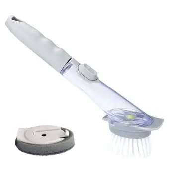 Dish Matic Washing Up Brush Sponge With Liquid Dispenser and Dishmatic Refills Kitchen Pot Cleaner Tools
Dish Matic Washing Up Brush Sponge With Liquid Dispenser and Dishmatic Refills Kitchen Pot Cleaner Tools