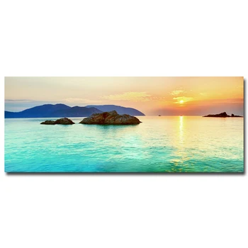 NICOLESHENTING Sunset - Tropical Beach Ocean Sea Art Silk Fabric Poster Print 13x32 24x60" Sunrise Nature Picture Wall Decor 015
NICOLESHENTING Sunset - Tropical Beach Ocean Sea Art Silk Fabric Poster Print 13x32 24x60" Sunrise Nature Picture Wall Decor 015