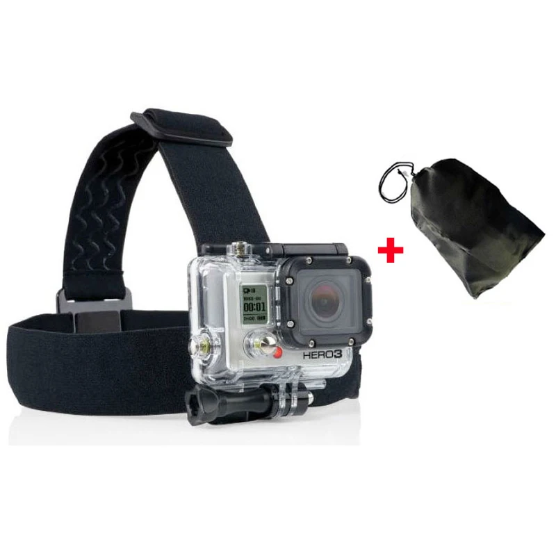 For GoPro Accessories Elastic Adjustable Head Strap Mount Strap Bag for Go pro 5 4 SJCAM SJ4000 Xiaomi Yi EKEN H9 Action Camera
For GoPro Accessories Elastic Adjustable Head Strap Mount Strap Bag for Go pro 5 4 SJCAM SJ4000 Xiaomi Yi EKEN H9 Action Camera