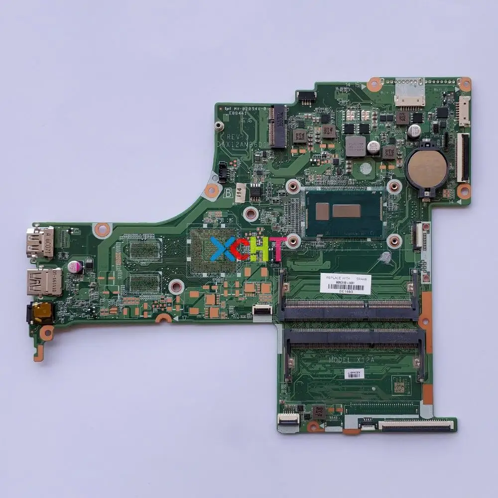 for HP Pavilion Notebook 17-G Series 17T-G000 809318-601 809318-001 809318-501 w i5-5200U CPU UMA DAX12AMB6D0 PC Motherboard
for HP Pavilion Notebook 17-G Series 17T-G000 809318-601 809318-001 809318-501 w i5-5200U CPU UMA DAX12AMB6D0 PC Motherboard