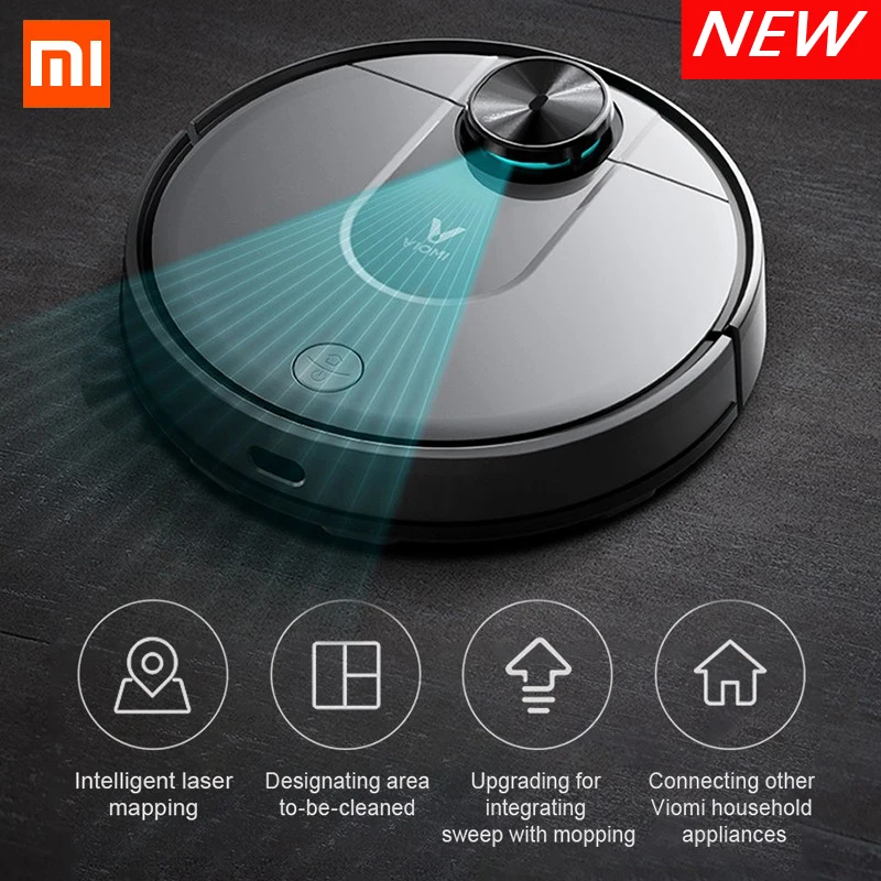 2019 Original Xiaomi Viomi V2 Robot Vacuum Cleaner For Home Automatic Sweeping Dust Collector Mi Home apirador wireless cleaner
2019 Original Xiaomi Viomi V2 Robot Vacuum Cleaner For Home Automatic Sweeping Dust Collector Mi Home apirador wireless cleaner