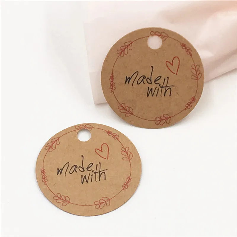 100pcs 1.18inch Round Shape Small Gift Hang Paper Tag Handmade decor for Gift box/Bag/Bottle/Jewelry/Envelope
100pcs 1.18inch Round Shape Small Gift Hang Paper Tag Handmade decor for Gift box/Bag/Bottle/Jewelry/Envelope