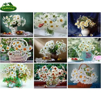YUMEART Square Diamond Embroidery White Daisy 5D DIY Diamond Painting Flower Picture Of Rhinestone Mosaic Home Decoration Gifts
YUMEART Square Diamond Embroidery White Daisy 5D DIY Diamond Painting Flower Picture Of Rhinestone Mosaic Home Decoration Gifts