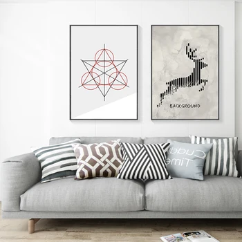 Nordic Geometric Abstract Deer Canvas Printings Paintings Posters and Prints Wall Pictures for Living Room Home Decorative
Nordic Geometric Abstract Deer Canvas Printings Paintings Posters and Prints Wall Pictures for Living Room Home Decorative