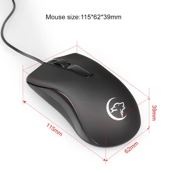 High-end Optical Professional Gaming Mouse 2400dpi Black Ergonomics design Mouses For LOL CS Computer Laptop Mice
High-end Optical Professional Gaming Mouse 2400dpi Black Ergonomics design Mouses For LOL CS Computer Laptop Mice