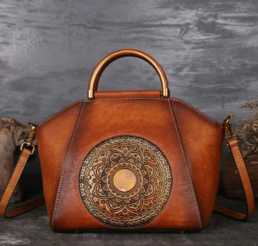 Women Genuine Leather Handbags Ladies Retro Elegant Shoulder Messenger Bag Cow Leather Handmade Womans Bags
Women Genuine Leather Handbags Ladies Retro Elegant Shoulder Messenger Bag Cow Leather Handmade Womans Bags