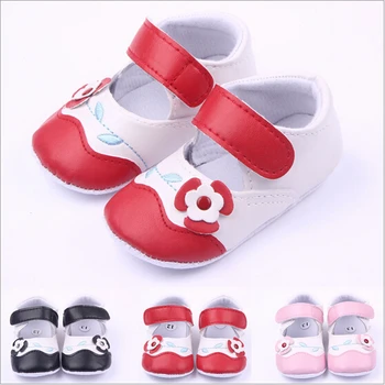 2015 New Lovely Flower Soft Sole Baby Shoes First Walkers Newborn PU Girls Princess Shoes
2015 New Lovely Flower Soft Sole Baby Shoes First Walkers Newborn PU Girls Princess Shoes