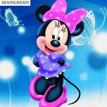 5D Diy Diamond Embroidery Resin Diamond Painting Cross Stitch Kit Cartoon Minnie Picture Mosaic Pattern New Year Gift Decoration
5D Diy Diamond Embroidery Resin Diamond Painting Cross Stitch Kit Cartoon Minnie Picture Mosaic Pattern New Year Gift Decoration