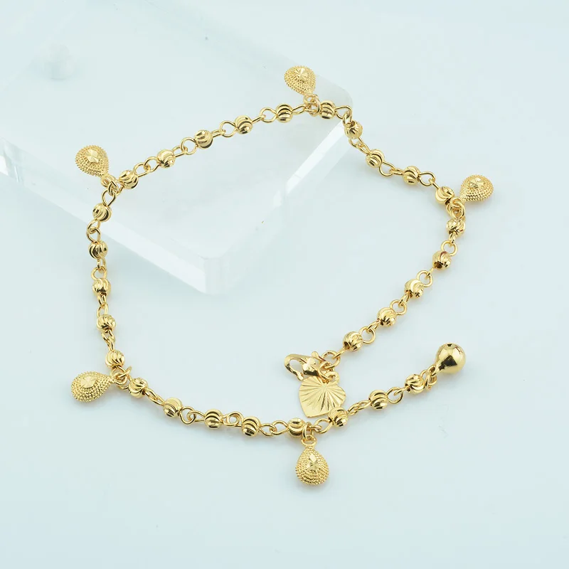 1pcs Women Girls Hand Make 4mm Beads Chains Anklets Gold Color Oval Charms Anklet Foot Chains
1pcs Women Girls Hand Make 4mm Beads Chains Anklets Gold Color Oval Charms Anklet Foot Chains