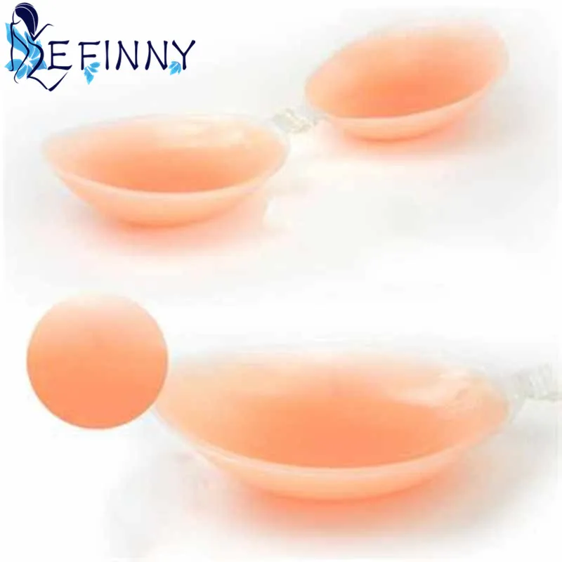 Sexy Strapless Backless Invisible Adhesive Silicone Gel Bra Breast Pad Cup A-D Newest 9