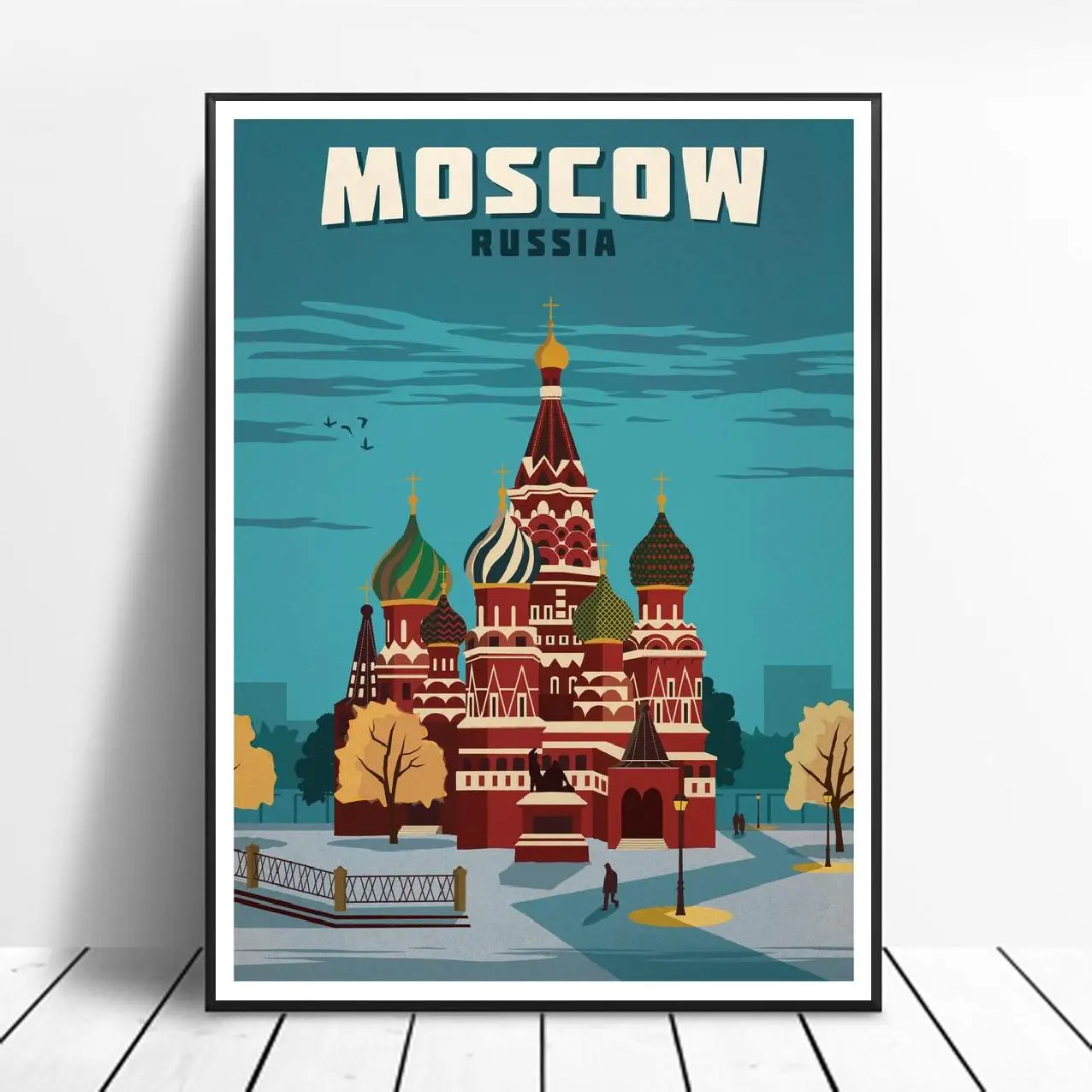 VINTAGE MOSCOW Painting Canvas poster Wall Art Pictures for Living Room Home Decoration No Frame
VINTAGE MOSCOW Painting Canvas poster Wall Art Pictures for Living Room Home Decoration No Frame