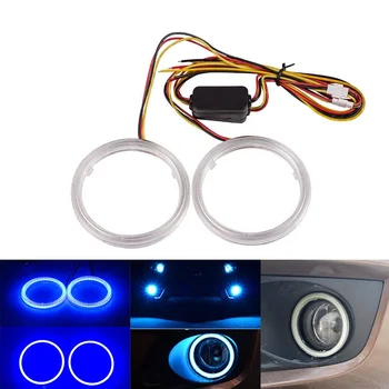 2Pcs/Pair Halo Ring Lights Angel Eyes Headlight COB LED 60MM lampshades bright auto drl angel eyes
2Pcs/Pair Halo Ring Lights Angel Eyes Headlight COB LED 60MM lampshades bright auto drl angel eyes