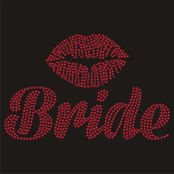 2pc/lot Red Lips Bride Crystal Motif Transfer Rhinestone Transfer hot fix rhinestone applique iron on applique patches
2pc/lot Red Lips Bride Crystal Motif Transfer Rhinestone Transfer hot fix rhinestone applique iron on applique patches