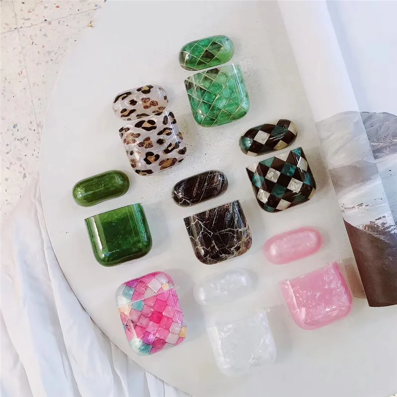 Luxury Fritillaria Marble TPU soft case for Apple Airpods case protective cover Bluetooth Earphone Case for AirPod Charging case
Luxury Fritillaria Marble TPU soft case for Apple Airpods case protective cover Bluetooth Earphone Case for AirPod Charging case