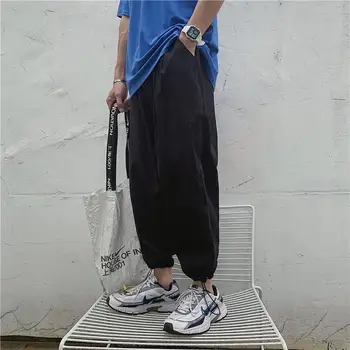 2019 Summer Men's Leisure Cotton Casual Pants Radish Haren Pants Grey/khaki/black Color Trousers Active Elastic Hip Hop Pants
2019 Summer Men's Leisure Cotton Casual Pants Radish Haren Pants Grey/khaki/black Color Trousers Active Elastic Hip Hop Pants