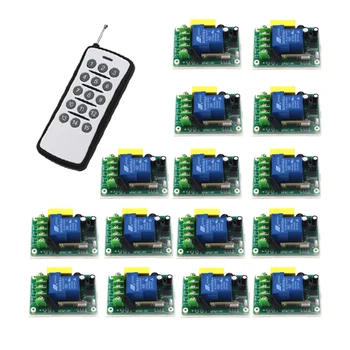 Learning Code Remote Control switch 220V 15CH 15-button wireless remote control & 30A 1CH high power receiver SKU: 5511
Learning Code Remote Control switch 220V 15CH 15-button wireless remote control & 30A 1CH high power receiver SKU: 5511