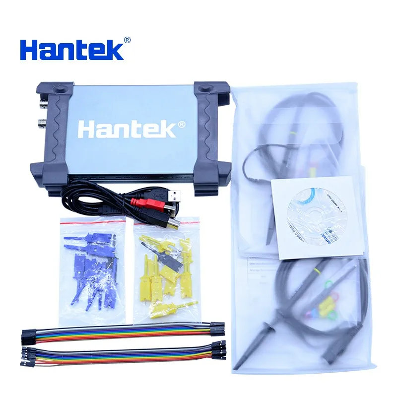 Hantek 6022BL USB Oscilloscope Generator Bandwidth 48 MS a/s Sample Rate 16 Channels Logic Analyzer Logical Analyzer
Hantek 6022BL USB Oscilloscope Generator Bandwidth 48 MS a/s Sample Rate 16 Channels Logic Analyzer Logical Analyzer