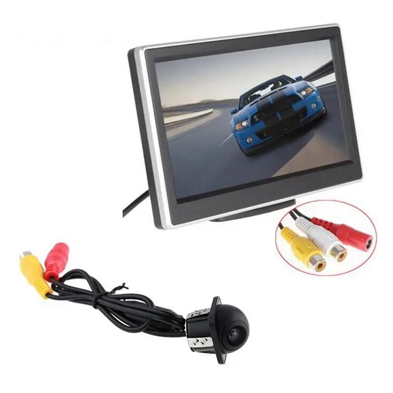 XYCING 5 Inch TFT LCD Color Car Monitor Auto Rear View Monitor + E318 Car Rear View Camera
XYCING 5 Inch TFT LCD Color Car Monitor Auto Rear View Monitor + E318 Car Rear View Camera