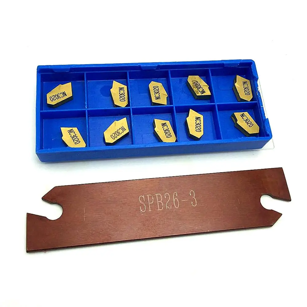 1pc SPB26 SPB32-3/-2/-4/5/-6 Grooving Blade for SP300 SP400 PC9030/NC3020/3030 Inserts grooving inserts
1pc SPB26 SPB32-3/-2/-4/5/-6 Grooving Blade for SP300 SP400 PC9030/NC3020/3030 Inserts grooving inserts