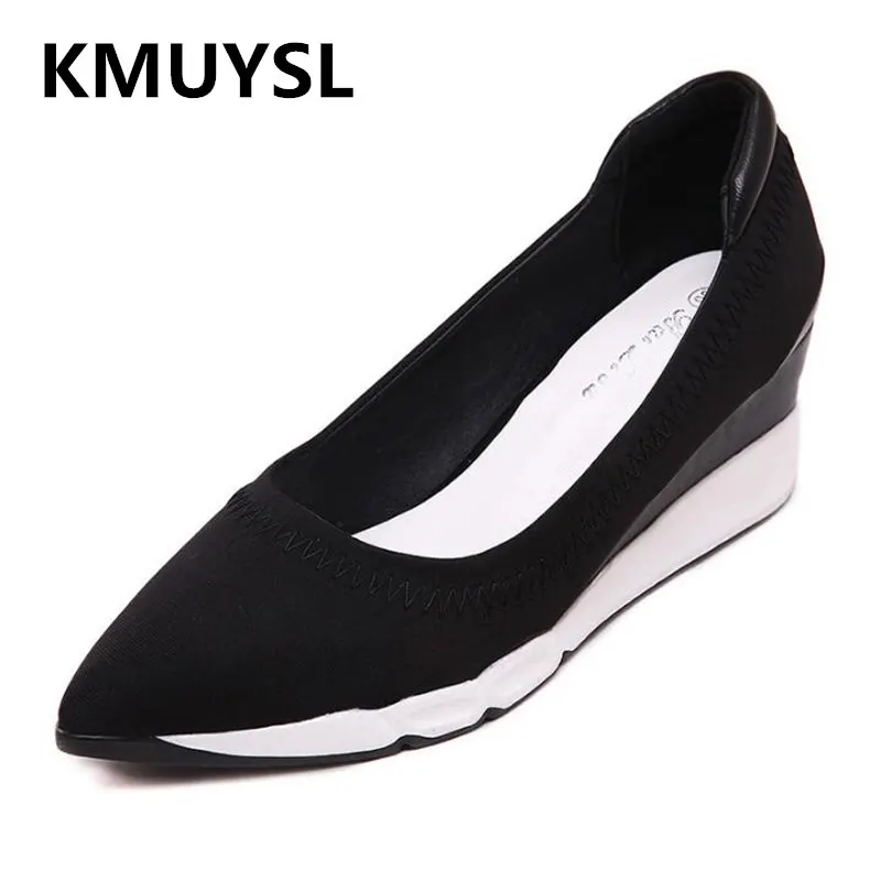 2018 spring and summerSingle shoes female new wild Korean pointed with shallow mouth slope with low Baotou platform shoes women
2018 spring and summerSingle shoes female new wild Korean pointed with shallow mouth slope with low Baotou platform shoes women
