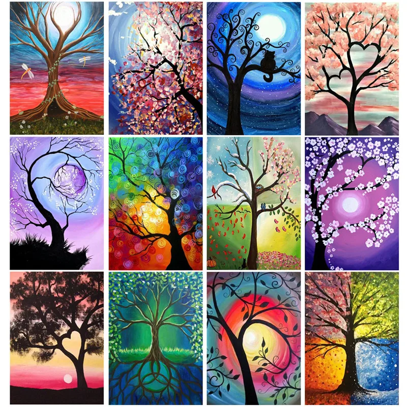 Full Round Diamond 5D DIY Diamond Painting "Color Tree" Diamond Embroidered Cross Stud and Rhinestone Mosaic Gift
Full Round Diamond 5D DIY Diamond Painting "Color Tree" Diamond Embroidered Cross Stud and Rhinestone Mosaic Gift