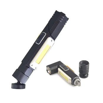 Multi-shift COB Flashlight Work light USB rechargeable Red warning light with magnet 1000 lumens 5 mode outdoor camping light
Multi-shift COB Flashlight Work light USB rechargeable Red warning light with magnet 1000 lumens 5 mode outdoor camping light
