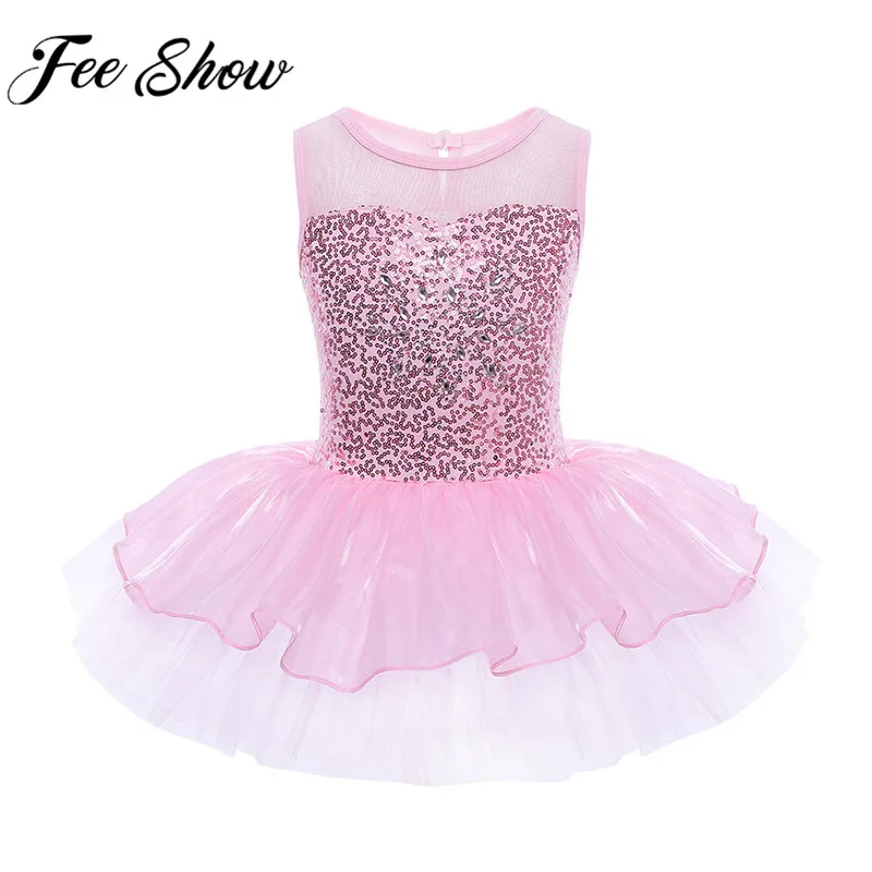 2019 Summer Kids Girls Tutu Dress Floral Sleeveless Sequins Ballet Dance Dress Children's Pink Blue Party Princess Tutu Dress
2019 Summer Kids Girls Tutu Dress Floral Sleeveless Sequins Ballet Dance Dress Children's Pink Blue Party Princess Tutu Dress