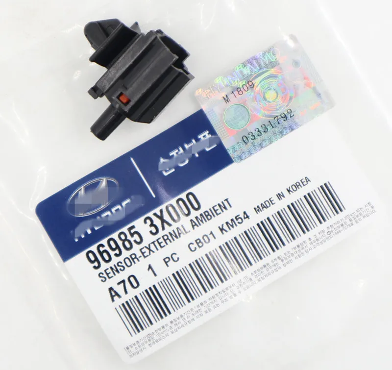 96985-3X000 96985-2D000 969853X000 969852D000 Ambient Air Temperature Sensor for HYUNDAI for Kia
96985-3X000 96985-2D000 969853X000 969852D000 Ambient Air Temperature Sensor for HYUNDAI for Kia