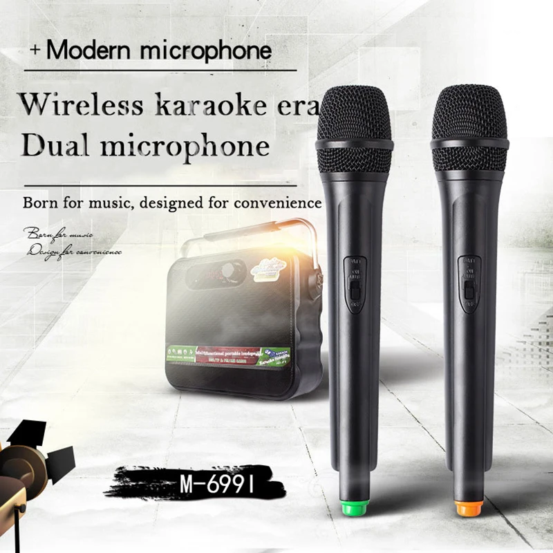 Wireless Professional Voice Megaphone support bluetooth double Microphone Portable Handheld amplifier for Guide External Voice
Wireless Professional Voice Megaphone support bluetooth double Microphone Portable Handheld amplifier for Guide External Voice
