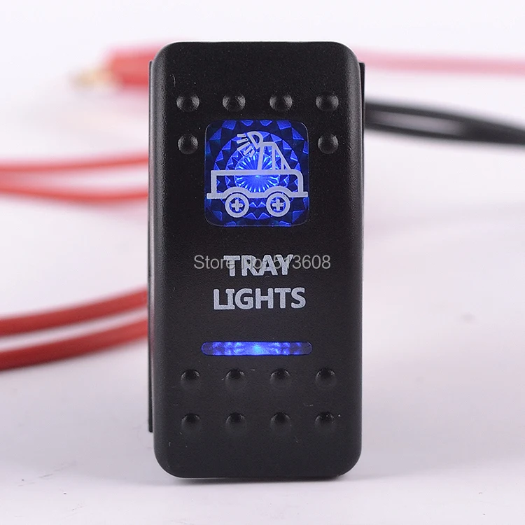 IZTOSS Marine Boat Car Blue Led Light Rocker Switch 5P SPST ON/OFF 12V/24V switch holder
IZTOSS Marine Boat Car Blue Led Light Rocker Switch 5P SPST ON/OFF 12V/24V switch holder