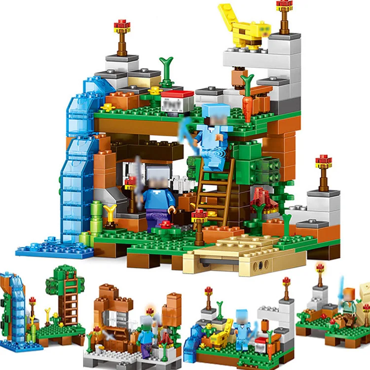 378pcs 4 In 1 Minecrafted Building Blocks Compatible Legoingly City Figures Jungle Bricks Set Educational Toys For Children Gift
378pcs 4 In 1 Minecrafted Building Blocks Compatible Legoingly City Figures Jungle Bricks Set Educational Toys For Children Gift