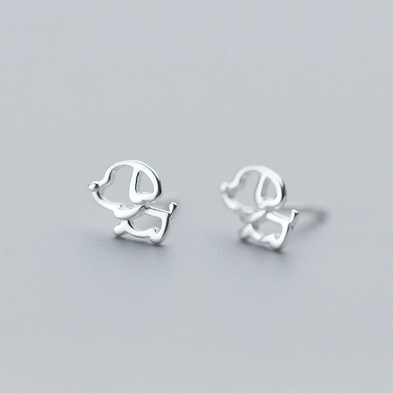 MloveAcc Cute Animals Jewelry 925 Sterling Silver Earrings Lovely Hollow Dog Stud Earrings for Women Girls Gift
MloveAcc Cute Animals Jewelry 925 Sterling Silver Earrings Lovely Hollow Dog Stud Earrings for Women Girls Gift