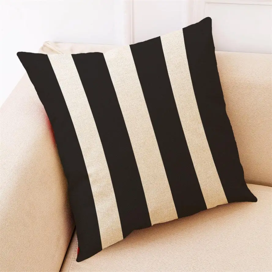Pillow Case Black And White Pattern Linen Blend Pillow Cover Geometry Sofa Throw Wasit Cushion Covers 18APR02
Pillow Case Black And White Pattern Linen Blend Pillow Cover Geometry Sofa Throw Wasit Cushion Covers 18APR02