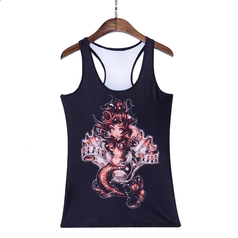 New 3D Galaxy Black Pearl Mermaid Summer Tank Top sexy Sleeveless T shirts Vintage Vest Tops Drop Ship
New 3D Galaxy Black Pearl Mermaid Summer Tank Top sexy Sleeveless T shirts Vintage Vest Tops Drop Ship