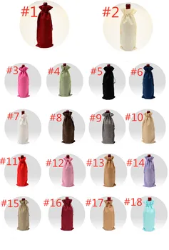 18 Colors Linen Drawstring Wine Bags Wine Bottle Covers Dustproof Wine Bottle Packaging Bag Champagne Pouches Party Gift Wrap
18 Colors Linen Drawstring Wine Bags Wine Bottle Covers Dustproof Wine Bottle Packaging Bag Champagne Pouches Party Gift Wrap