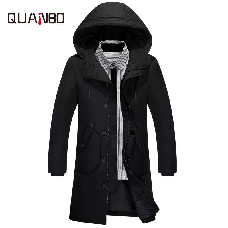 QUANBAO Thick Winter Down Jacket New Arrival Men Warm Fashion Brand Clothing Hight quality Long Male White Duck Down Coat
QUANBAO Thick Winter Down Jacket New Arrival Men Warm Fashion Brand Clothing Hight quality Long Male White Duck Down Coat