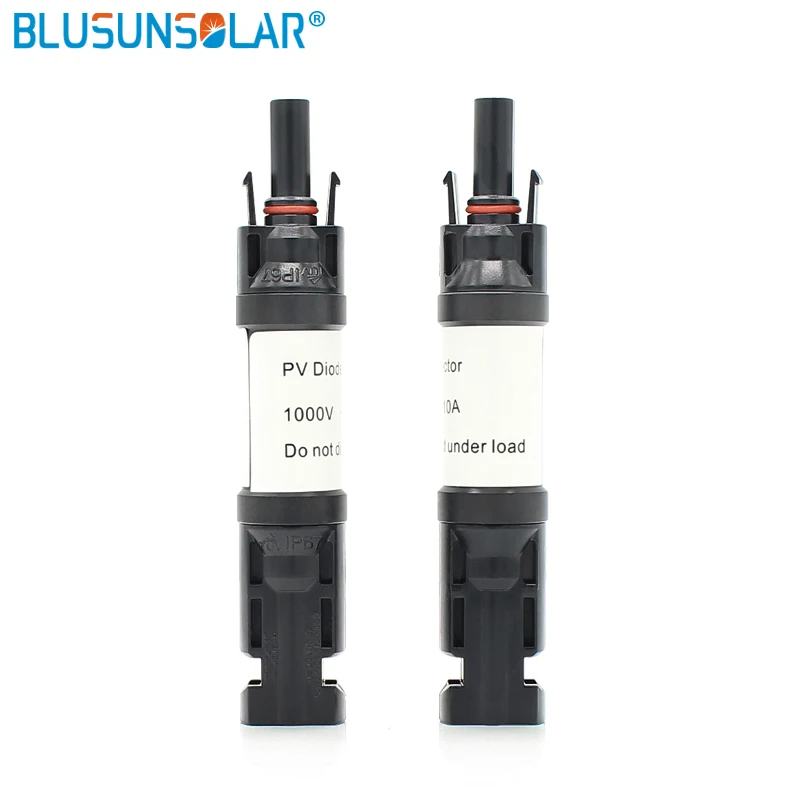 10 PCS IP67 Waterproof DC Diode Solar Plug Connector MC4 Diode Connector 10A 15A for Solar PV System LJ0136
10 PCS IP67 Waterproof DC Diode Solar Plug Connector MC4 Diode Connector 10A 15A for Solar PV System LJ0136