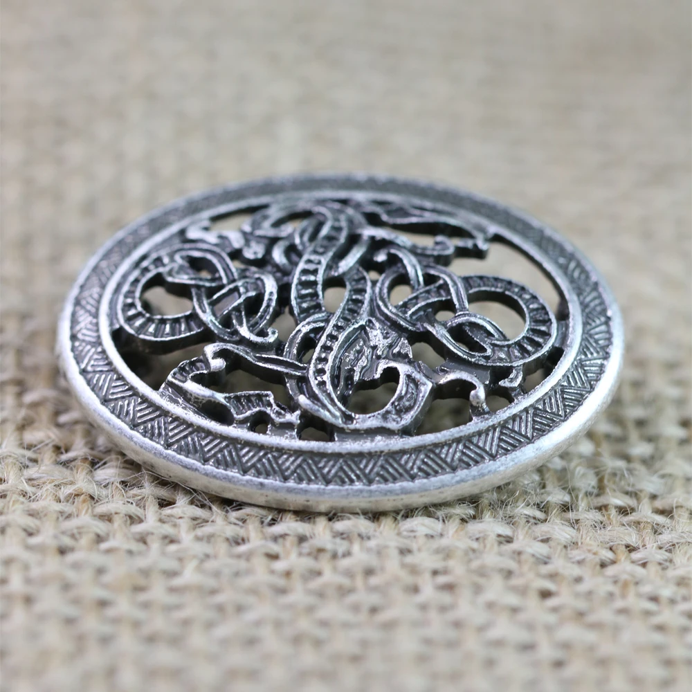 Langhong Viking Brooch Dragon Brooches Legendary Nordic Vikings Amulet Sweden Double Dragon Set Brooches Viking brosch jewelry
Langhong Viking Brooch Dragon Brooches Legendary Nordic Vikings Amulet Sweden Double Dragon Set Brooches Viking brosch jewelry
