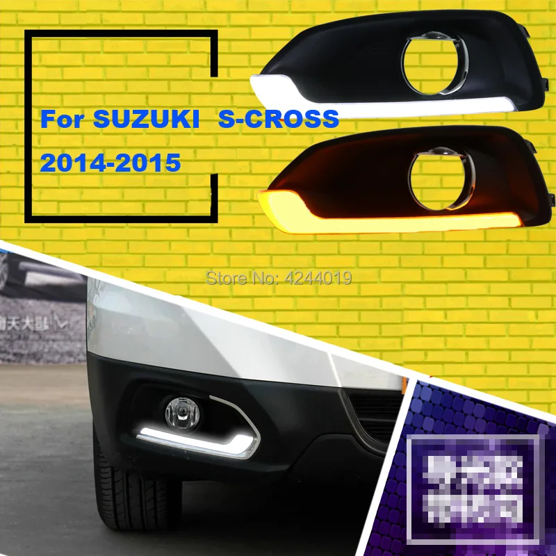 smRKE Car Light Fog Lights Daytime Running Lights LED Light Bar For 2014-15 Suzuki S-Cross
smRKE Car Light Fog Lights Daytime Running Lights LED Light Bar For 2014-15 Suzuki S-Cross