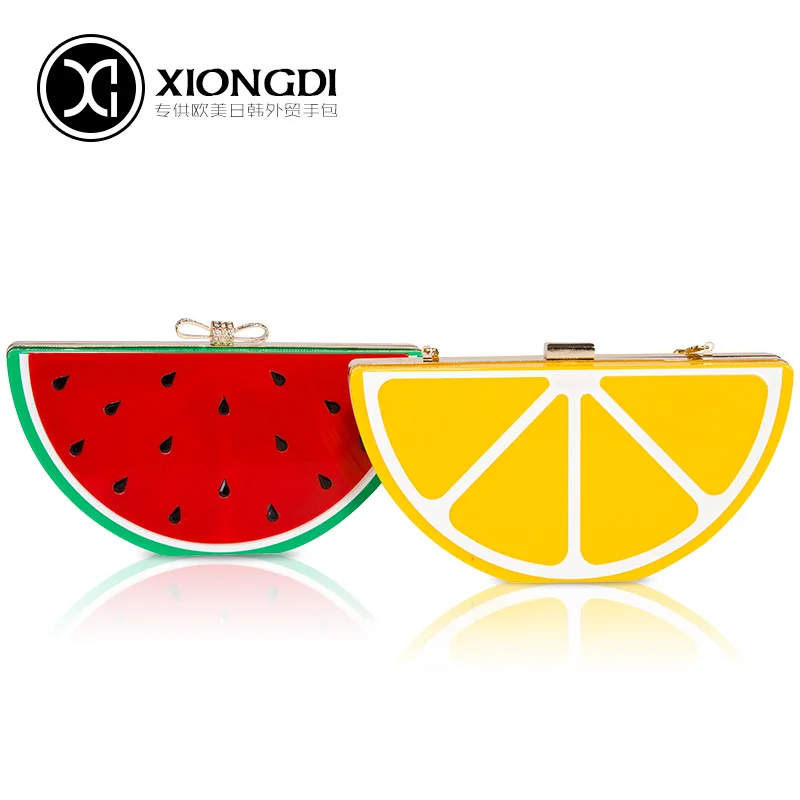 New Special Evening Bag Watermelon Lemon Fruit Acrylic Bag Bow Small Women Evening Bag Patchwork Clutch Blosa D0234
New Special Evening Bag Watermelon Lemon Fruit Acrylic Bag Bow Small Women Evening Bag Patchwork Clutch Blosa D0234