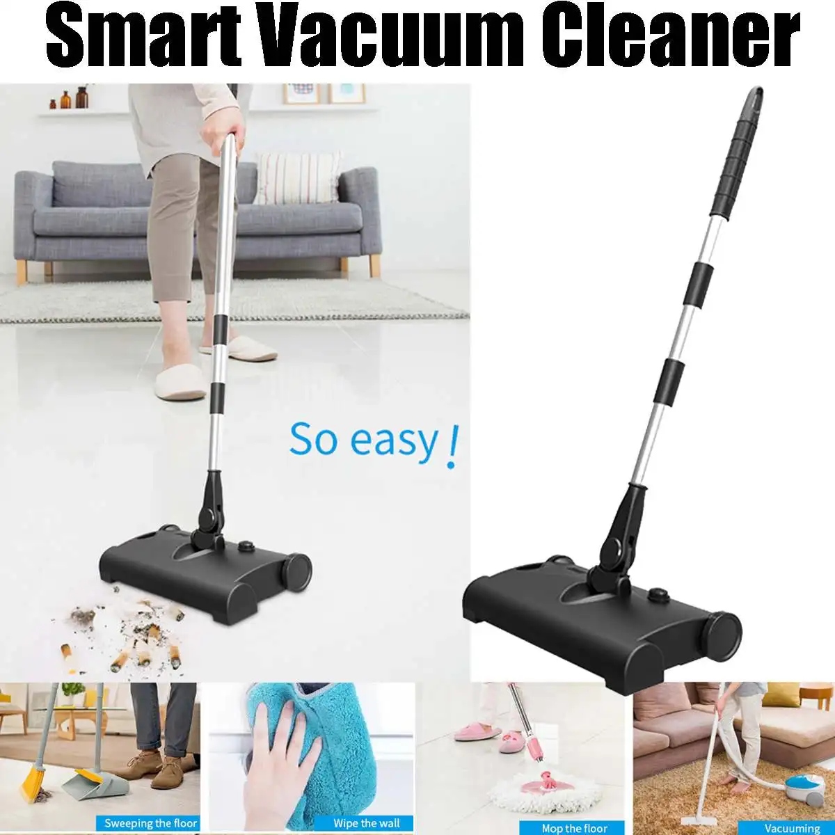 Wireless Smart Handheld Vacuum Cleaner Household Portable 2 In 1 Rechargeable Strong Suction Dust Collector Aspirator
Wireless Smart Handheld Vacuum Cleaner Household Portable 2 In 1 Rechargeable Strong Suction Dust Collector Aspirator
