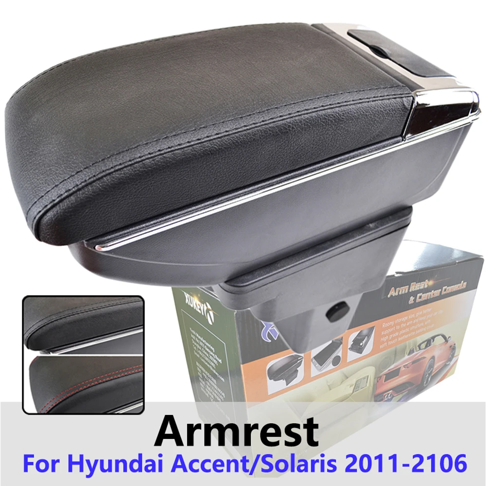 Xukey Central Armrest For Hyundai Accent Solaris 2011 - 2016 Console Center Storage Car Styling Box 2012 2013 2014
Xukey Central Armrest For Hyundai Accent Solaris 2011 - 2016 Console Center Storage Car Styling Box 2012 2013 2014