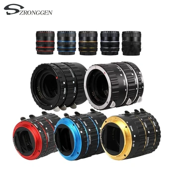 Metal Mount Auto Focus AF Macro Extension Tube Ring for Canon EOS EF-S Lens 760D 750D 700D 5D Mark IV 80D 7D T6s 6D Lens Adapter
Metal Mount Auto Focus AF Macro Extension Tube Ring for Canon EOS EF-S Lens 760D 750D 700D 5D Mark IV 80D 7D T6s 6D Lens Adapter