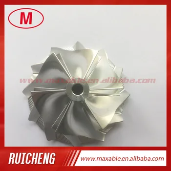 RHF5H 43.26/56.00mm 6+6 blades high performance turbocharger billet/milling/aluminum 2618 compressor wheel for VF38/VF40/VF54
RHF5H 43.26/56.00mm 6+6 blades high performance turbocharger billet/milling/aluminum 2618 compressor wheel for VF38/VF40/VF54