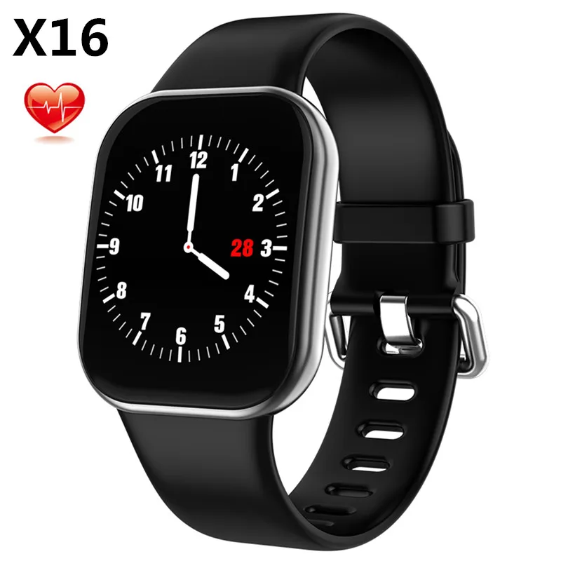 X16 smart bracelet fitness tracker full screen touch dynamic heart rate blood pressure monitoring music control waterproof band
X16 smart bracelet fitness tracker full screen touch dynamic heart rate blood pressure monitoring music control waterproof band
