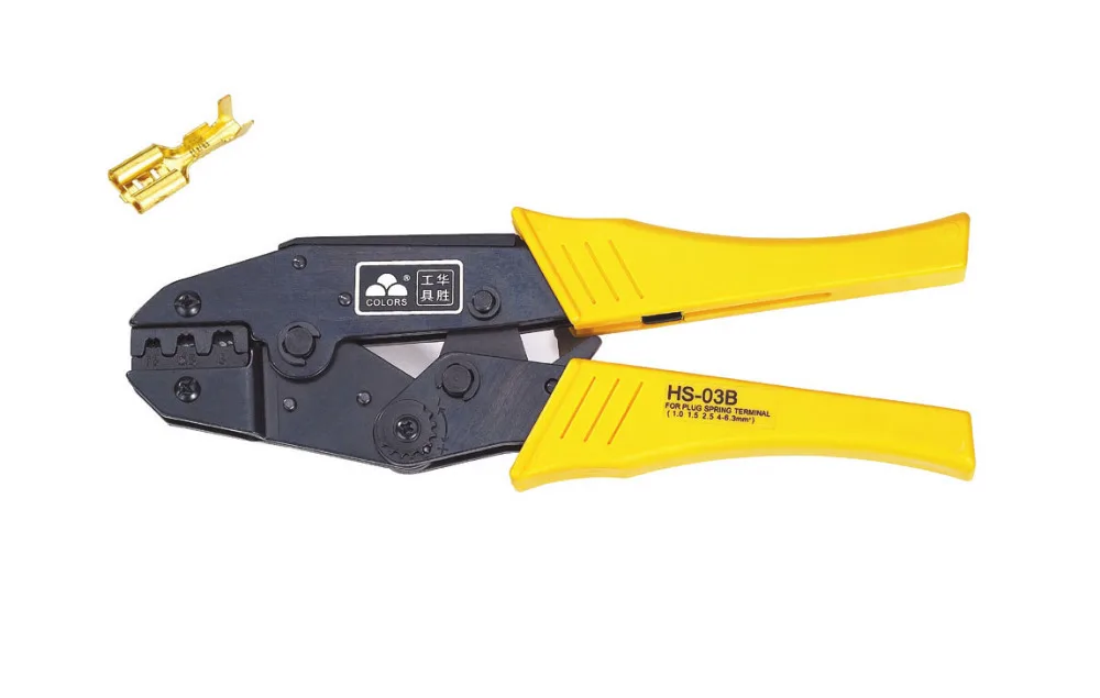 Ratchet crimping plier 1.5-6.0mm2 AWG20-10 terminals crimping tools multi crimping pliers(EUROPEAN STYLE)) Ratchet crimping plier 1.5-6.0mm2 AWG20-10 terminals crimping tools multi crimping pliers(EUROPEAN STYLE))<br><br>Aliexpress