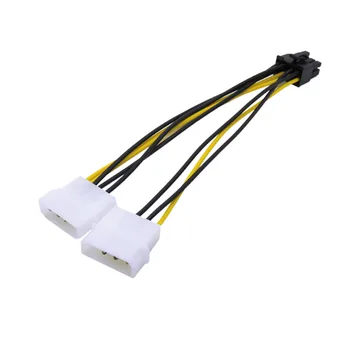 Marsnaska 8 Pin 2 IDE Dual 4pin IDE Male to Female PCI-E Y IDE Power Cable Adapter Connector for video card
Marsnaska 8 Pin 2 IDE Dual 4pin IDE Male to Female PCI-E Y IDE Power Cable Adapter Connector for video card